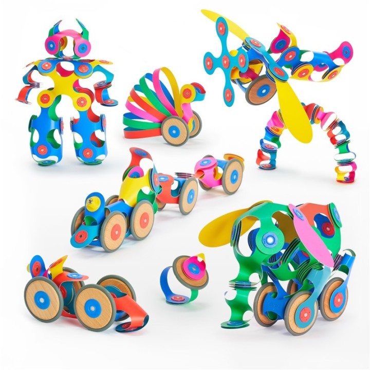 Clixo Wheel Creator Pack 72 Piezas