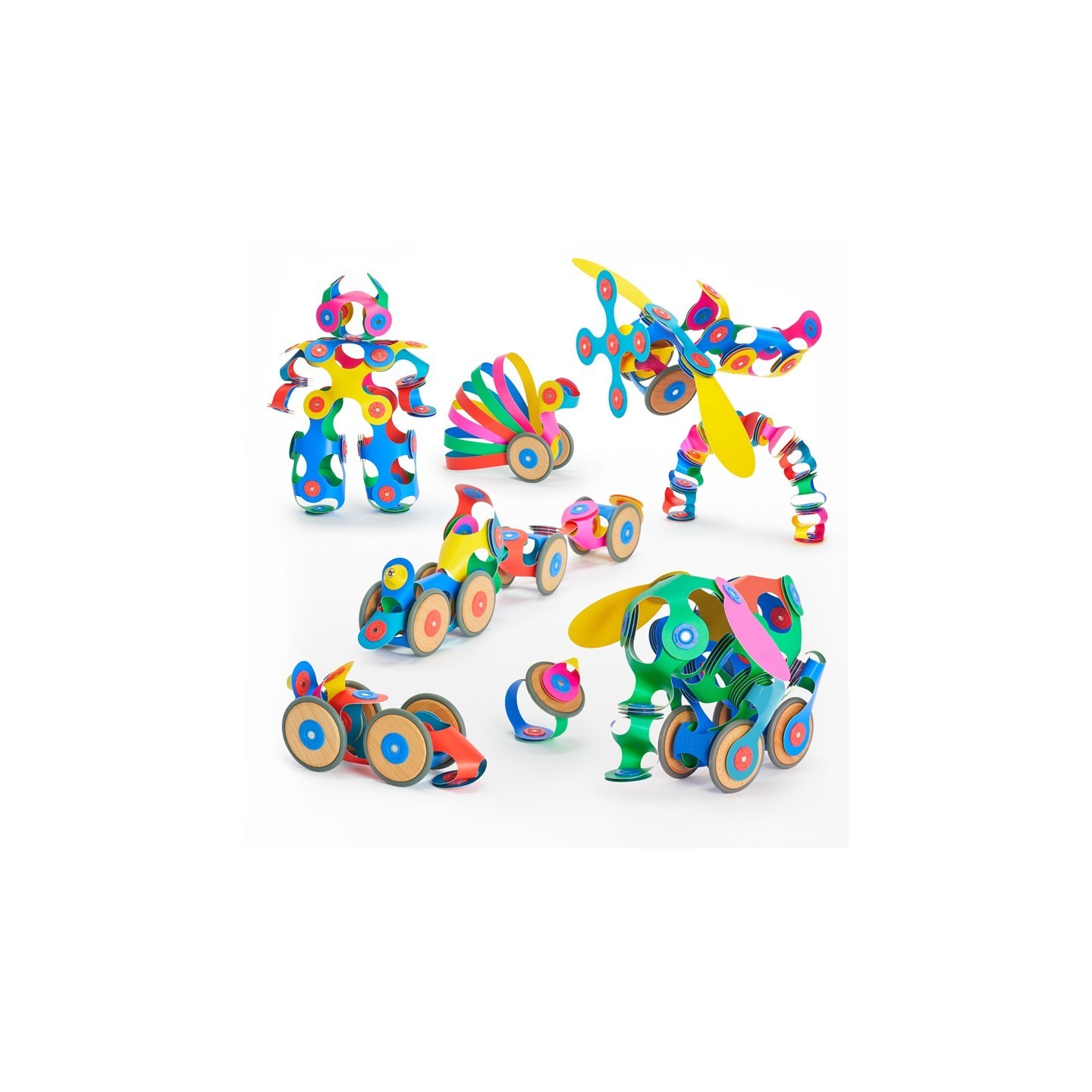 Clixo Wheel Creator Pack 72 Piezas