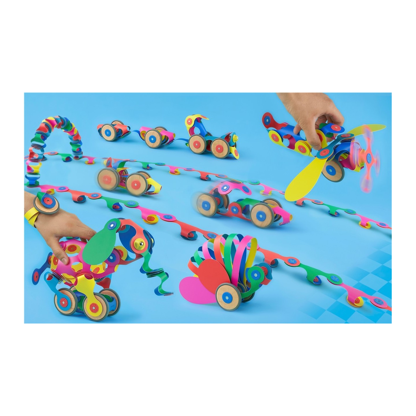 Clixo Wheel Creator Pack 72 Piezas