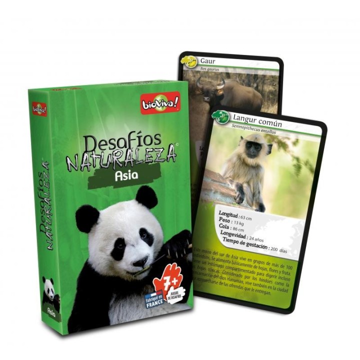 Cartas Desafíos Naturaleza - Asia