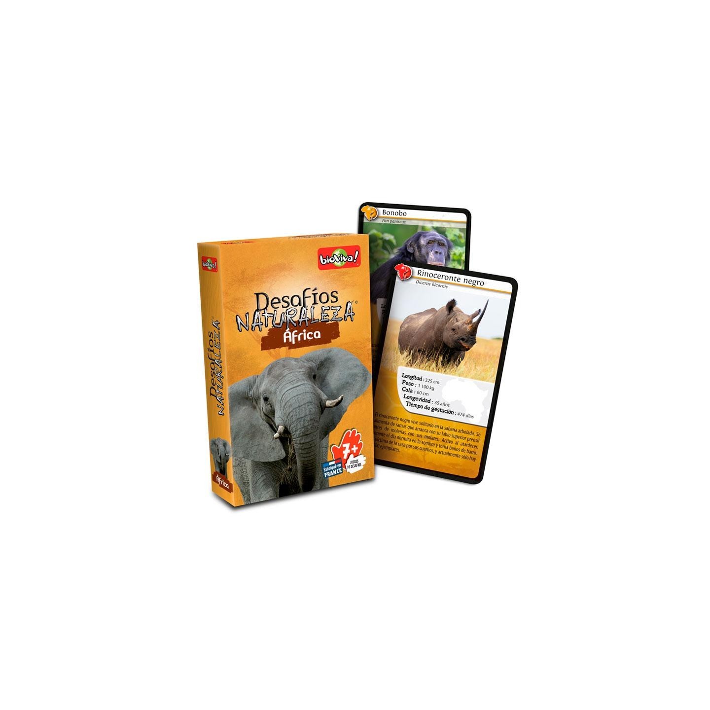 Cartas Desafíos Naturaleza - Africa