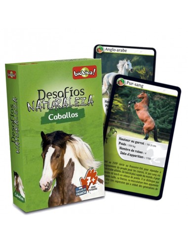 Cartas Desafíos Naturaleza - Caballos