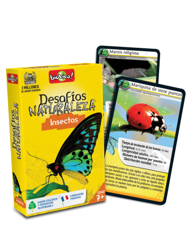 Cartas Desafíos Naturaleza - Insectos