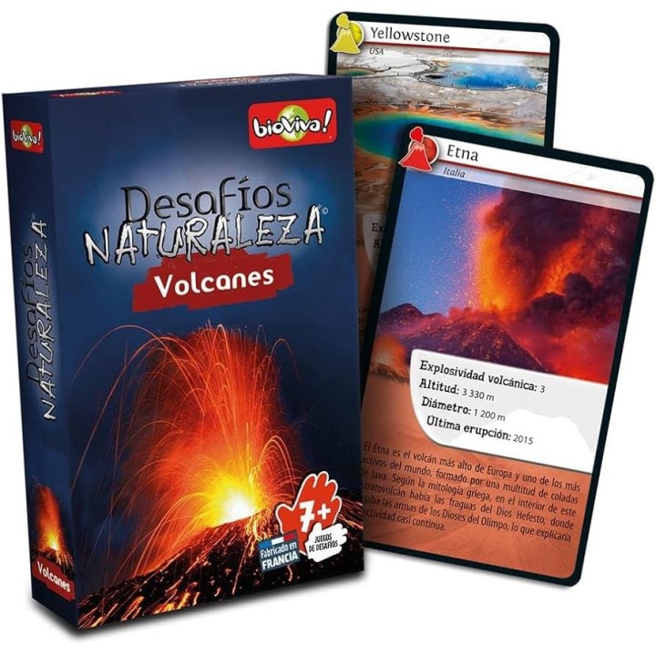 Cartas Desafíos Naturaleza - Volcanes