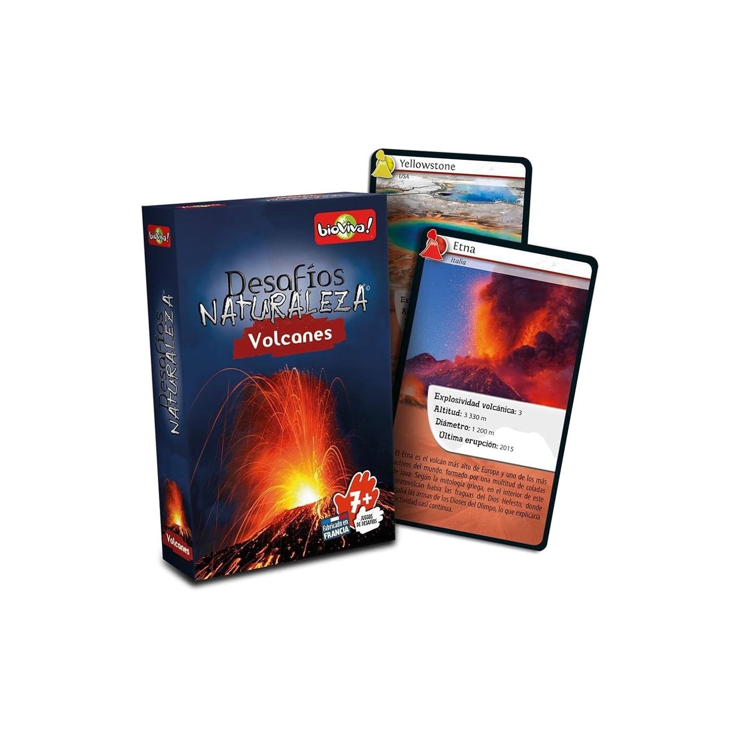 Cartas Desafíos Naturaleza - Volcanes