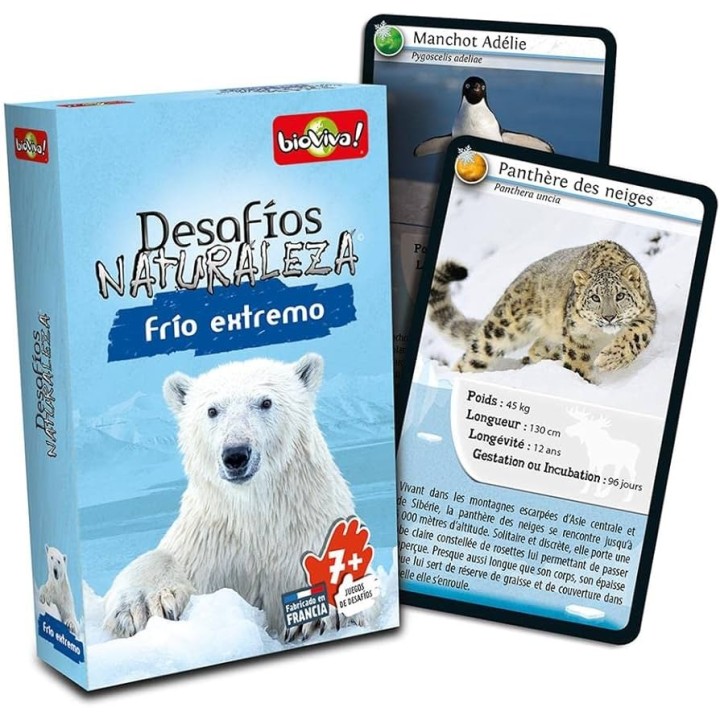 Cartas Desafíos Naturaleza - Frío Extremo