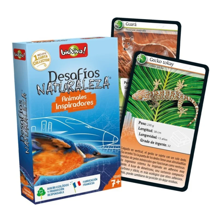 Cartas Desafios Naturaleza - Animales Inspiradores