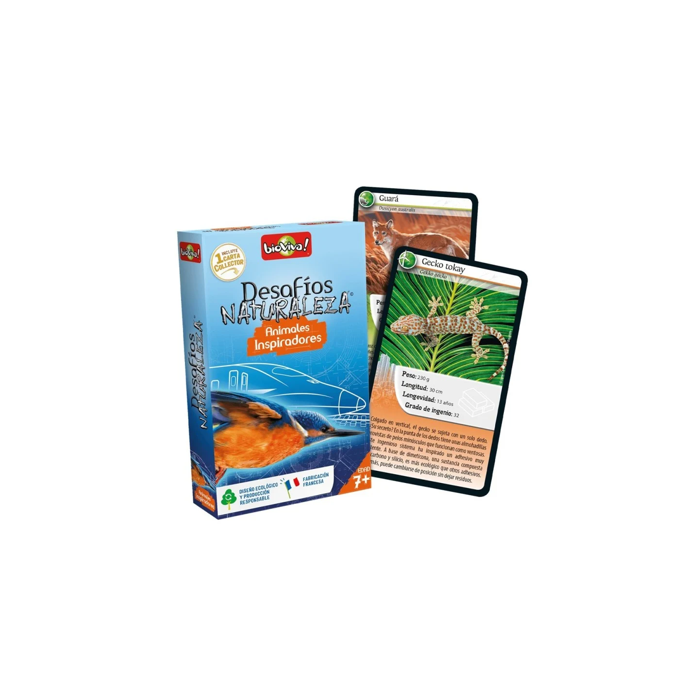 Cartas Desafios Naturaleza - Animales Inspiradores