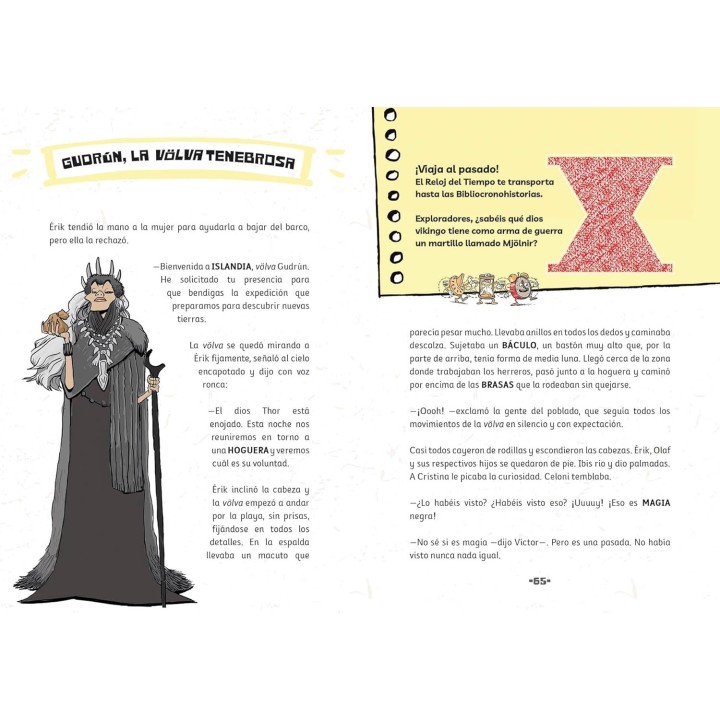 Las expediciones de los vikingos (Reloj Mágico)