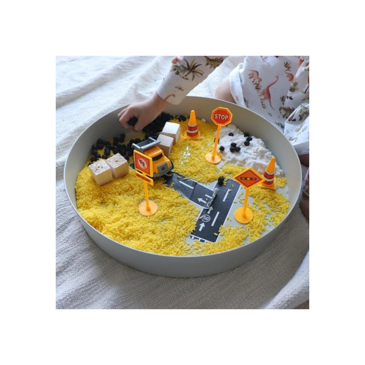 Play Tray Bandeja Sensorial Menta