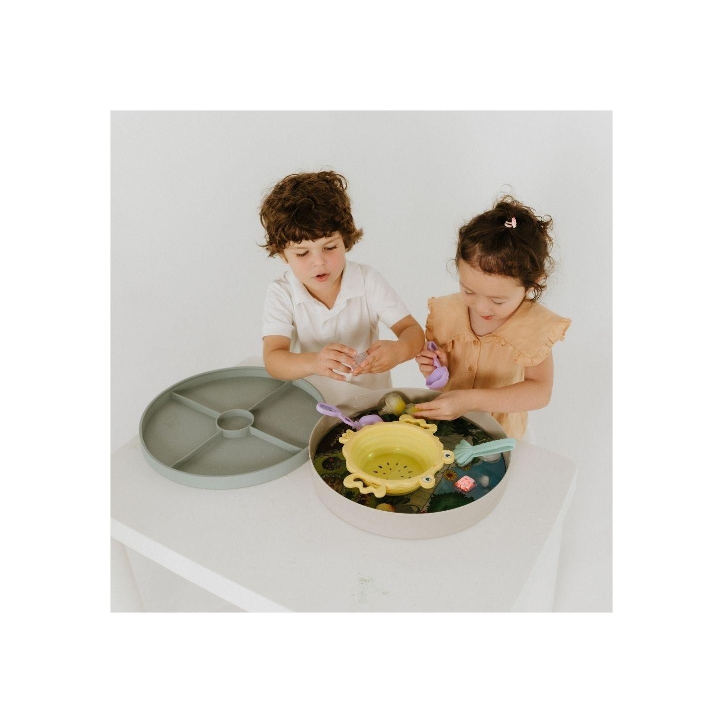 Play Tray Bandeja Sensorial Menta