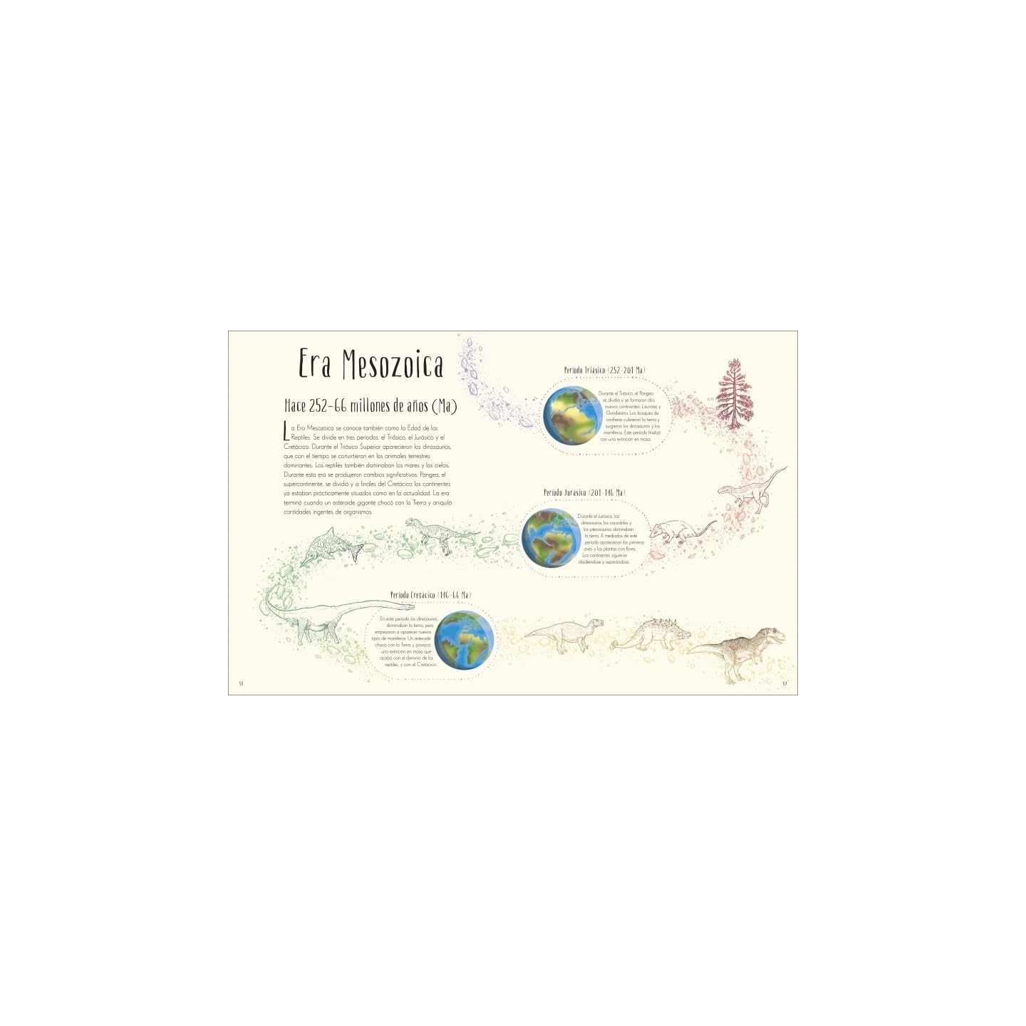Antología de dinosaurios y vida prehistórica