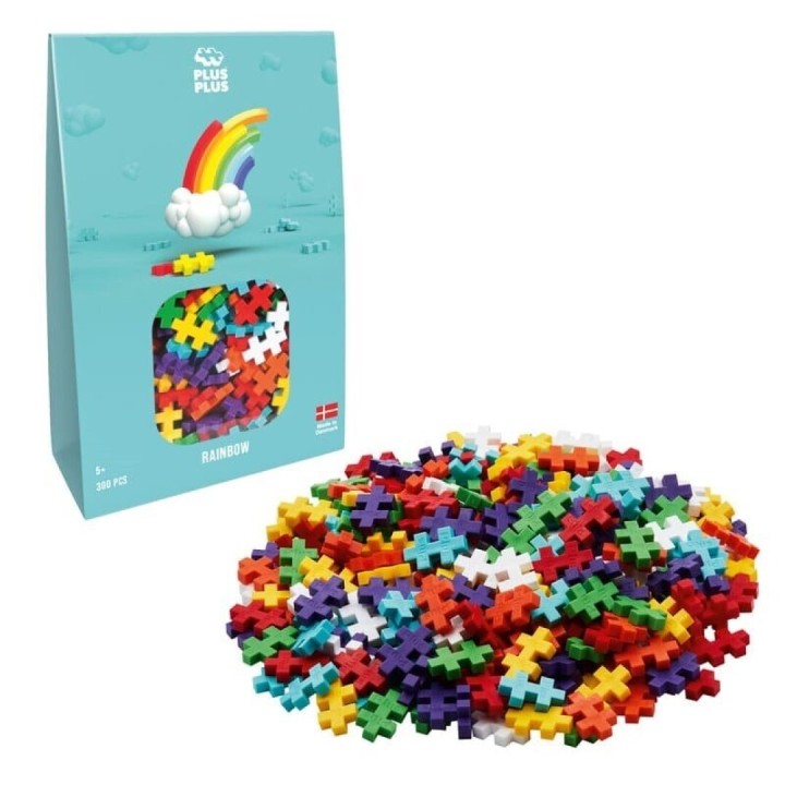 Sobre Plus Plus Mini Arco Iris 300 Piezas