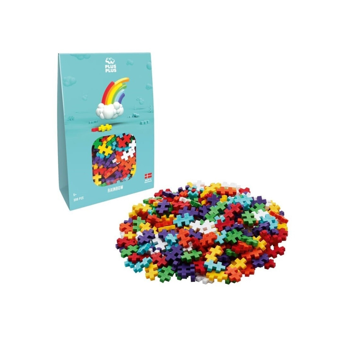 Sobre Plus Plus Mini Arco Iris 300 Piezas