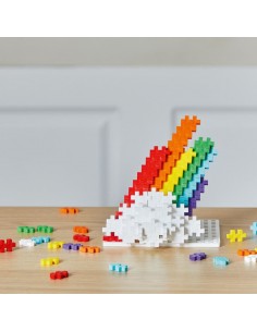 Sobre Plus Plus Mini Arco Iris 300 Piezas 2