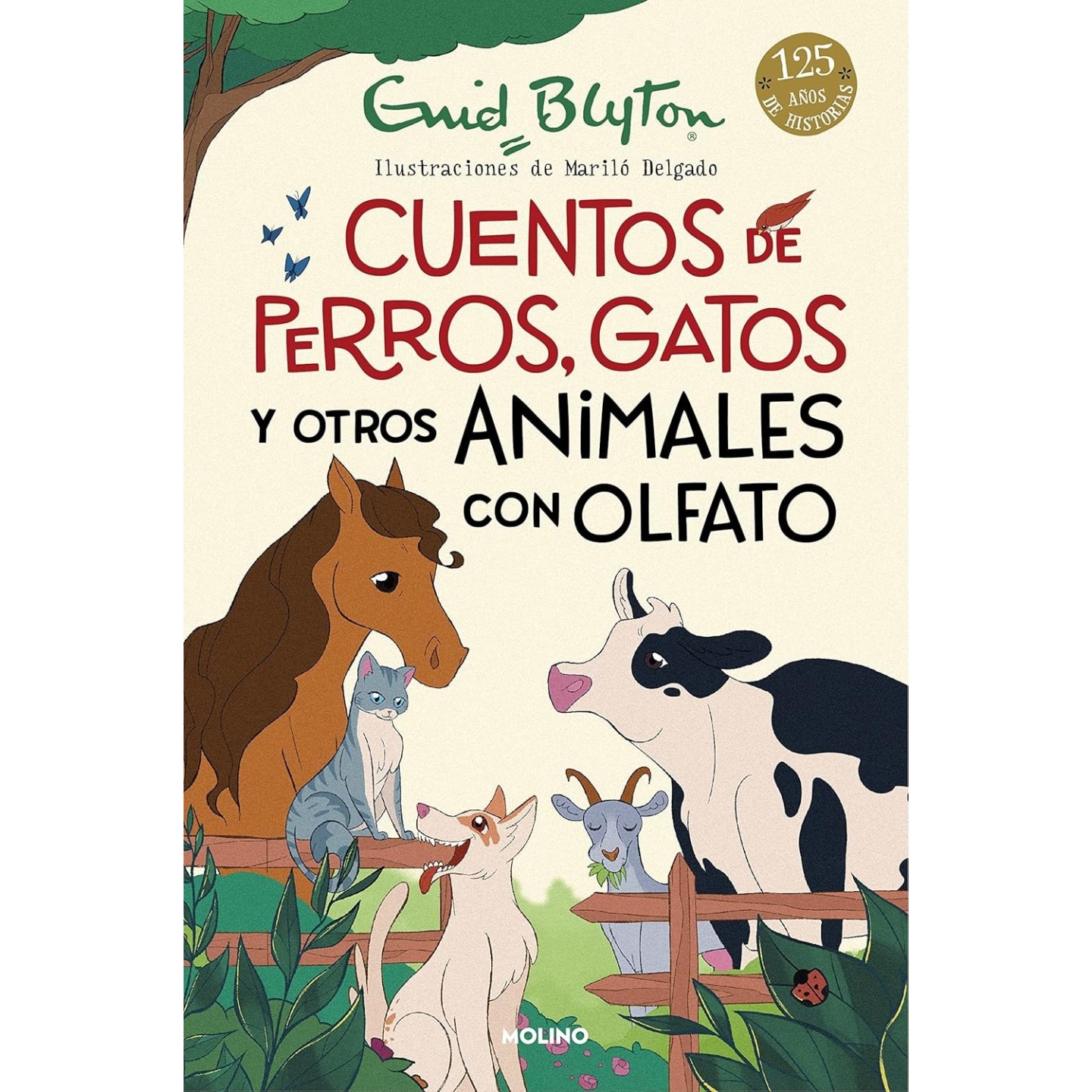 Enid Blyton. Cuentos de perros, gatos y otros animales con olfato