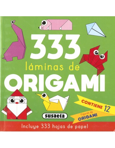 333 Láminas de Origami Ed.Verde