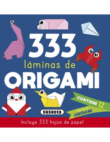 333 Láminas de Origami Ed.Azul