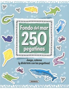 250 Pegatinas del fondo del...