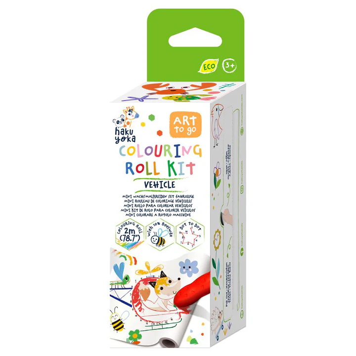 Mini Rollo para Colorear- Vehículos