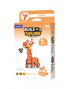 Puzle 3D con sonido - Jirafa