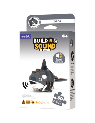 Puzle 3D con sonido - Orca