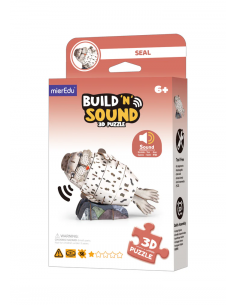 Puzle 3D con sonido - Foca