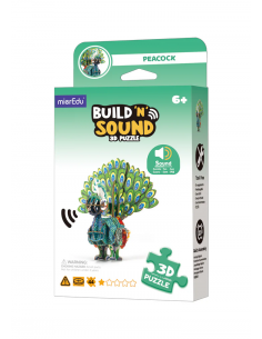 Puzle 3D con sonido - Pavo...