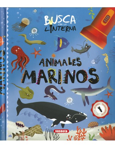 Busca con la Linterna - Animales Marinos