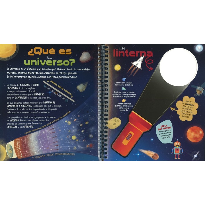 Busca con la Linterna - En el Espacio