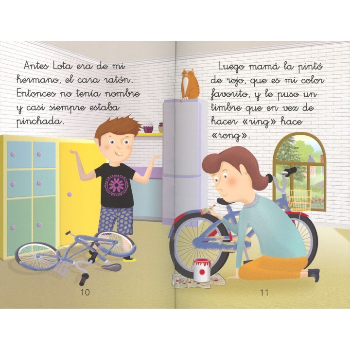 Empiezo a leer Nivel 1 - Mi bicicleta Lota