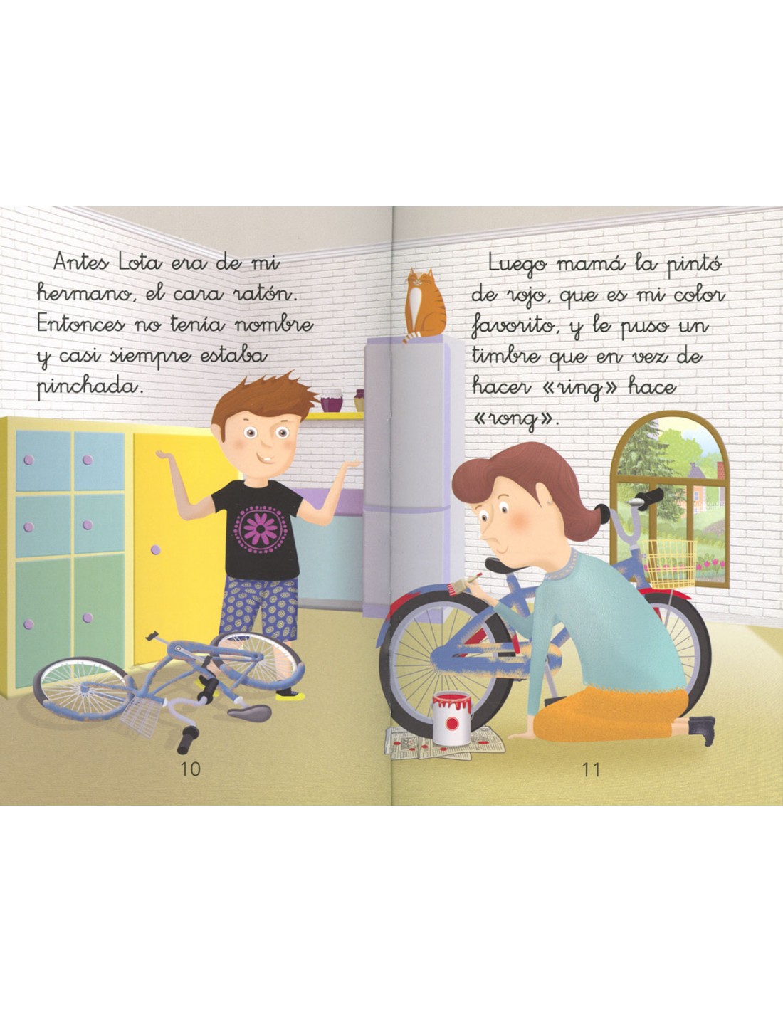 Empiezo a leer Nivel 1 - Mi bicicleta Lota