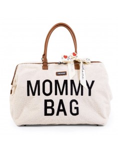 Bolso Mommy Bag Teddy Marfil