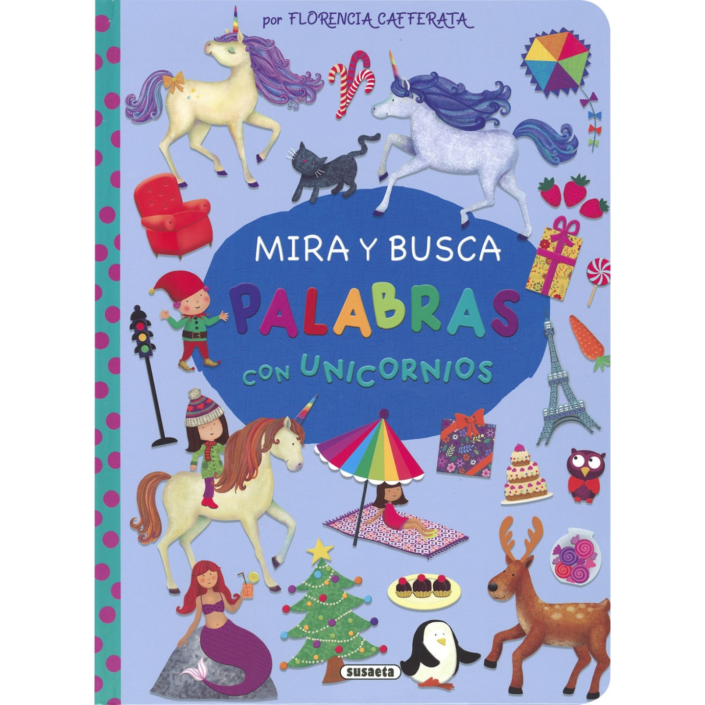 Mira y Busca Palabras - Unicornios