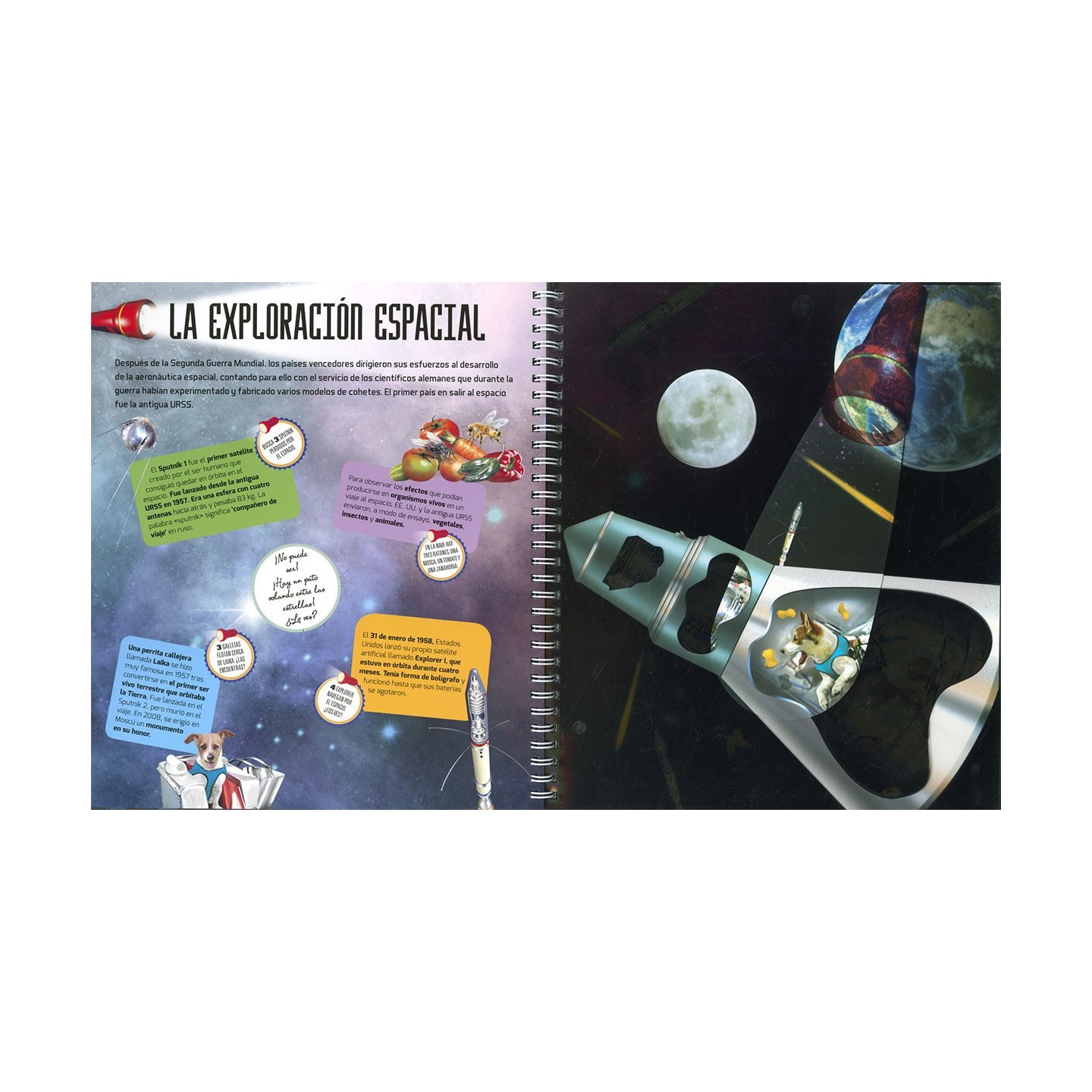 Libro Linterna - El Espacio