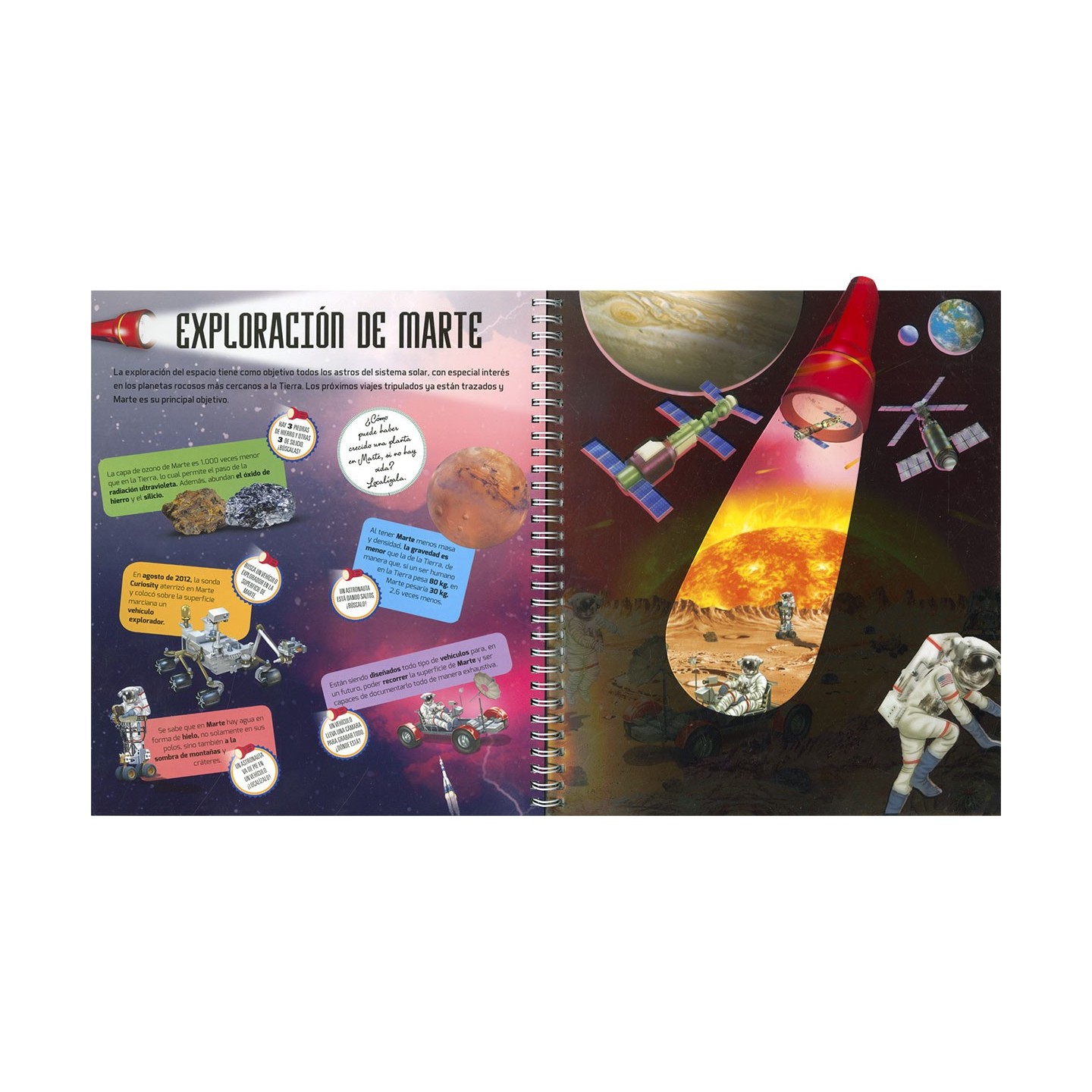 Libro Linterna - El Espacio