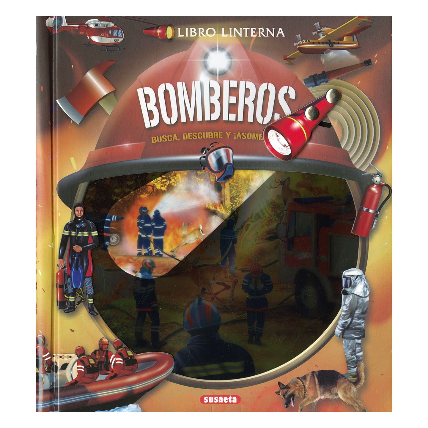 Libro Linterna - Bomberos