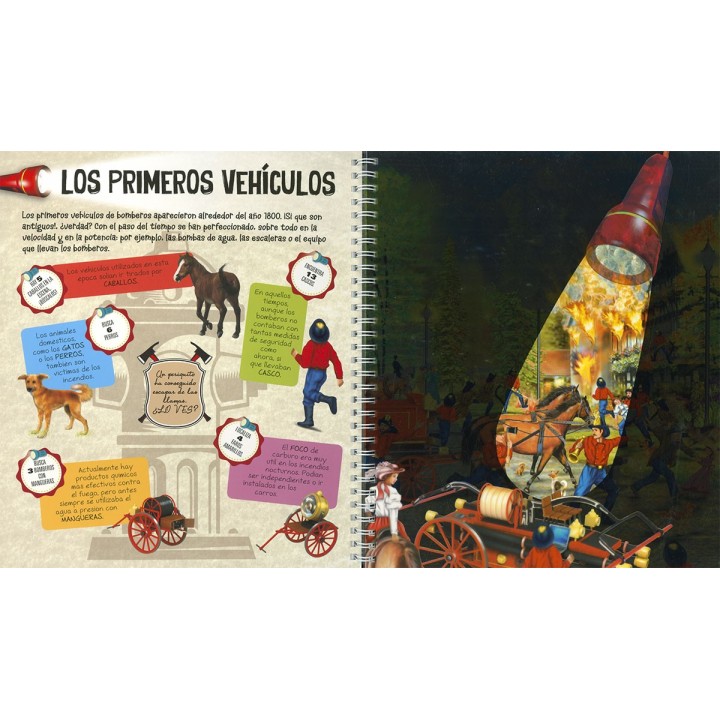 Libro Linterna - Bomberos