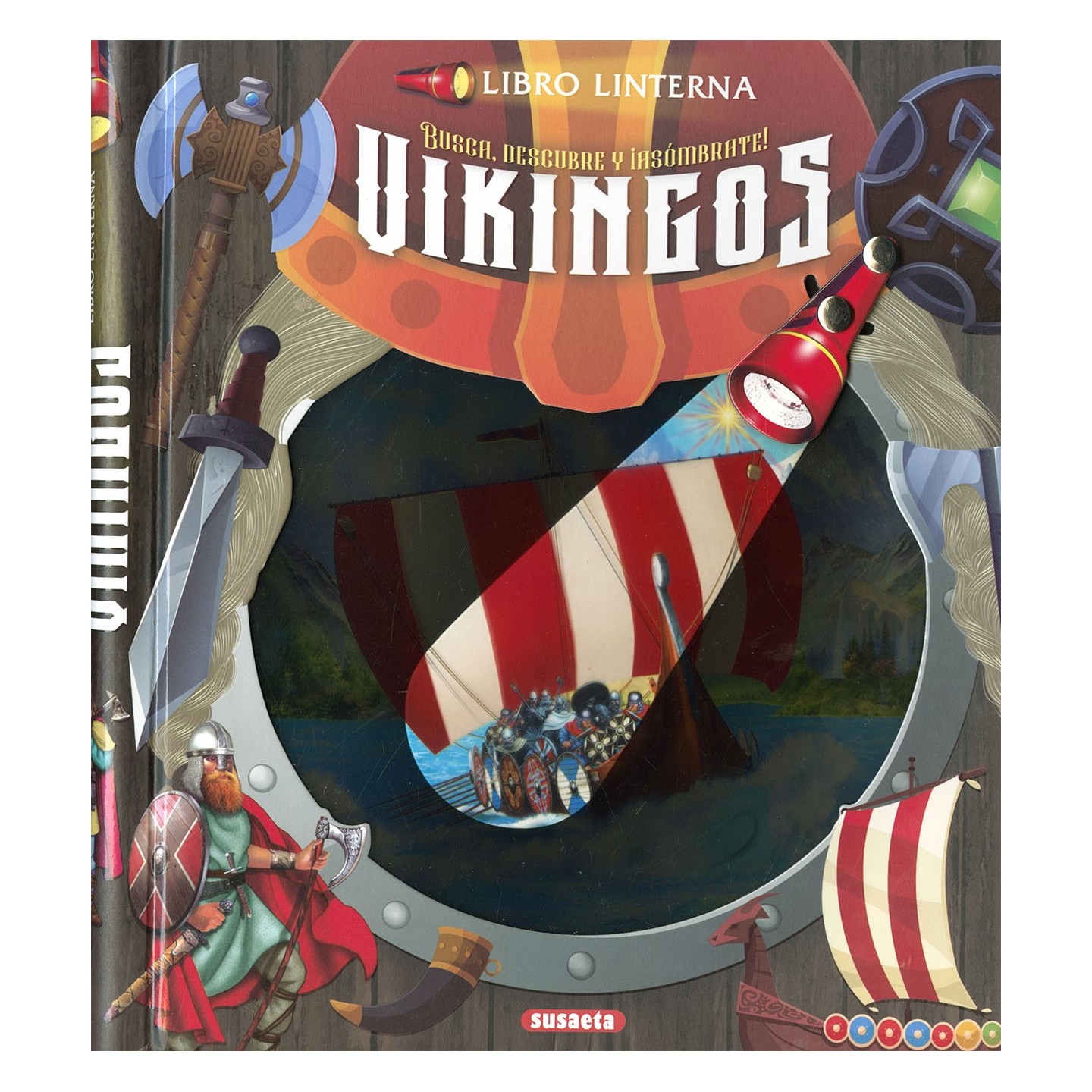Libro Linterna - Vikingos