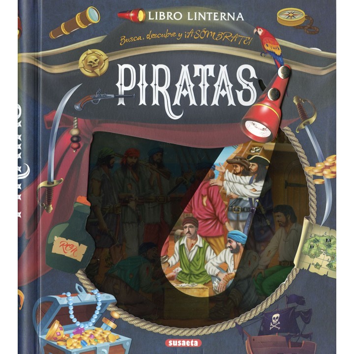 Libro Linterna - Piratas