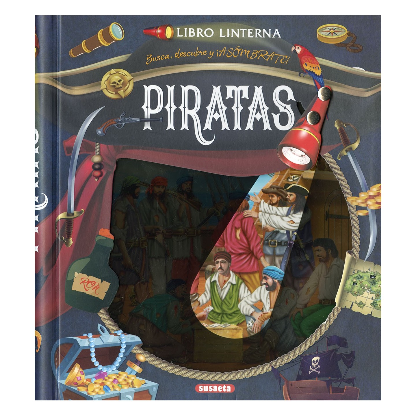 Libro Linterna - Piratas