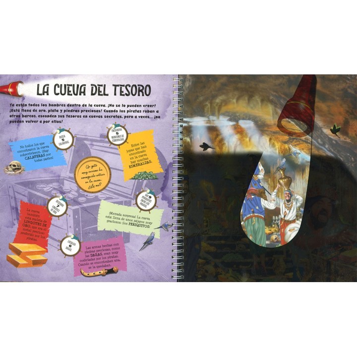 Libro Linterna - Piratas