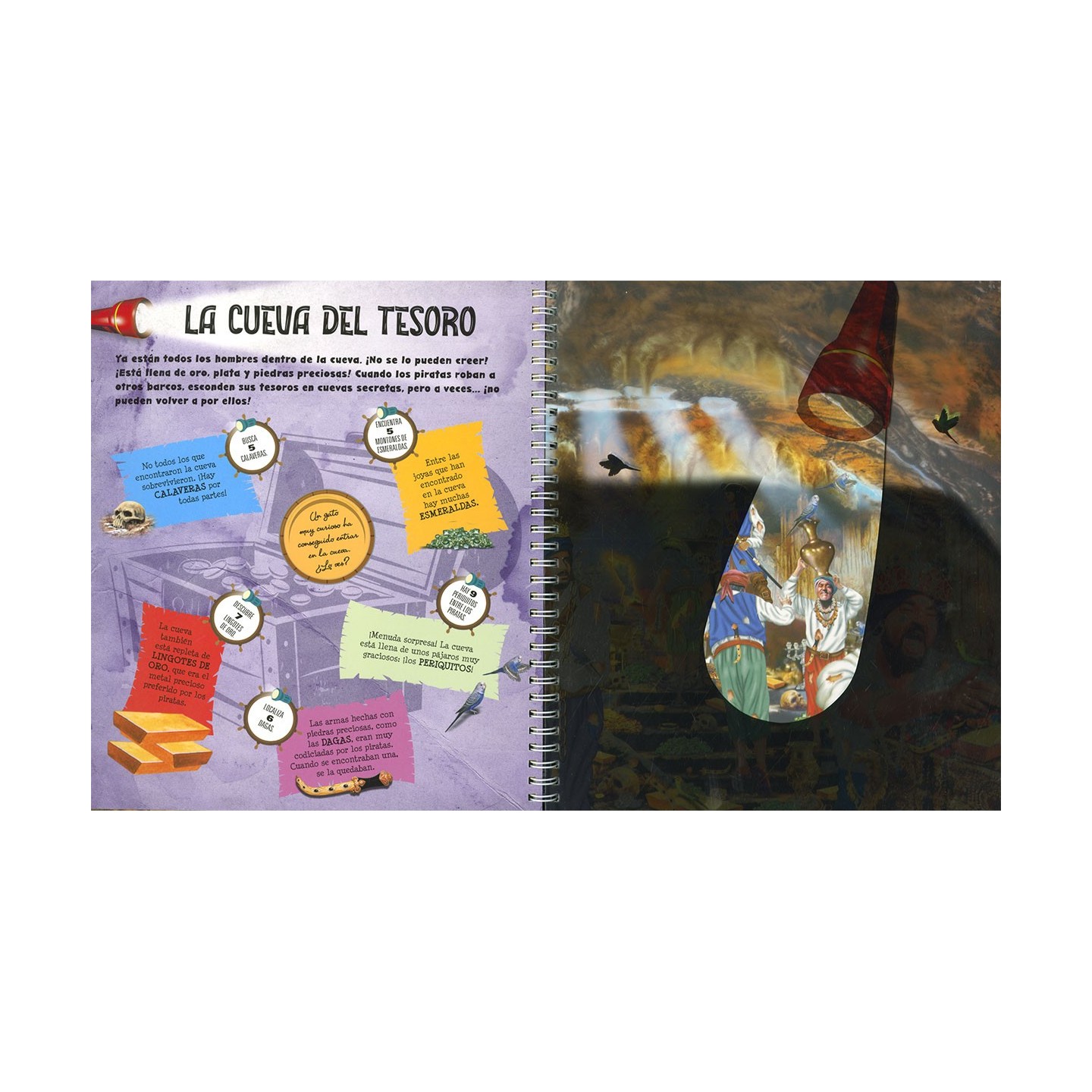 Libro Linterna - Piratas