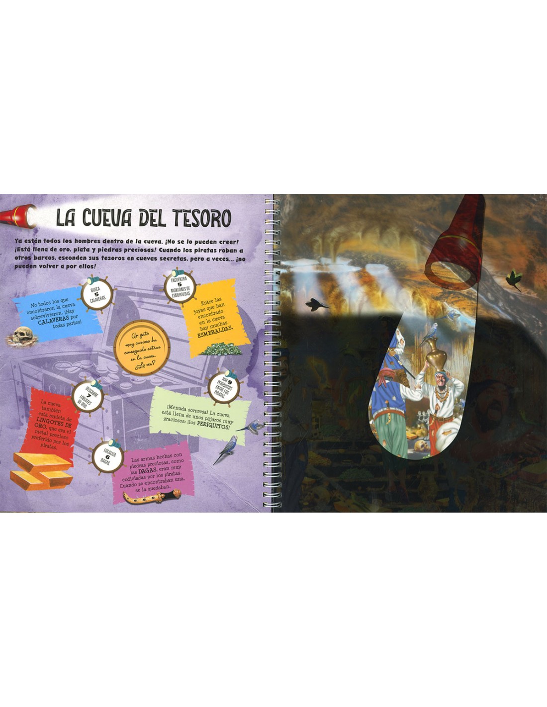 Libro Linterna - Piratas