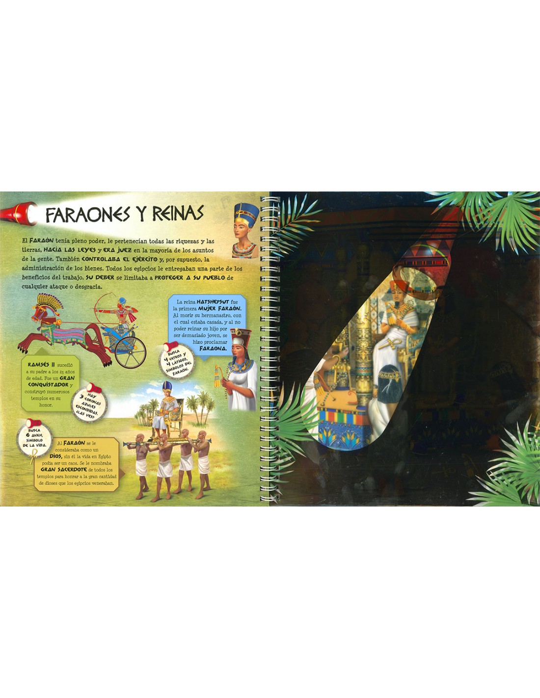 Libro Linterna - El Antiguo Egipto
