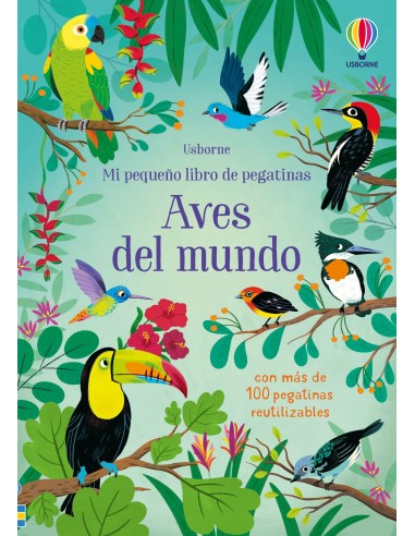 Mi pequeño libro de pegatinas - Aves...