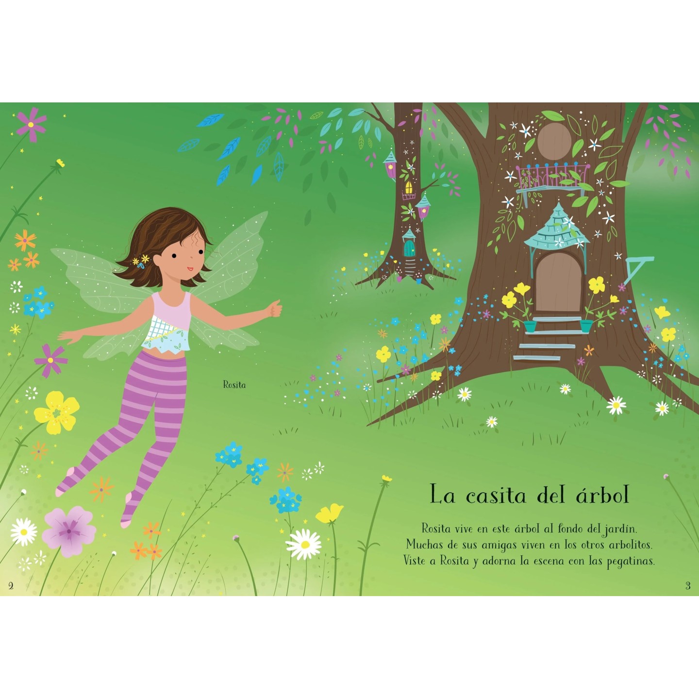 Visto a mis amigas - Las hadas del jardín