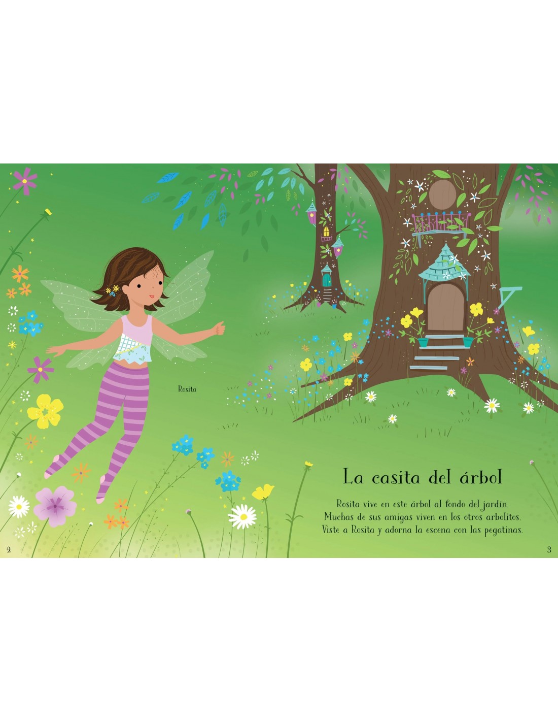 Visto a mis amigas - Las hadas del jardín
