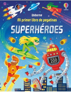 Mi primer libro de pegatinas - Superhéroes