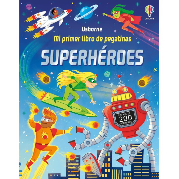 Mi primer libro de pegatinas - Superhéroes